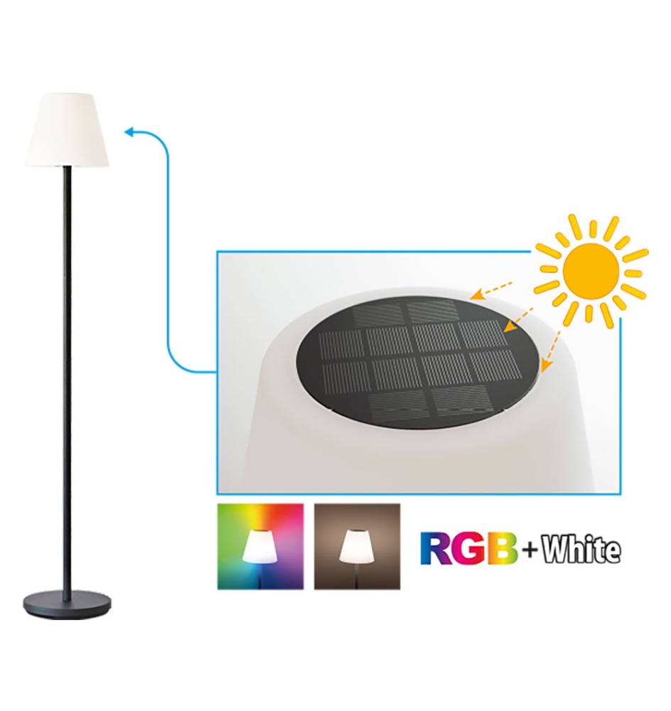 LAMPADA DA PAVIMENTO RICARICABILE 'LSP150W' 3 W