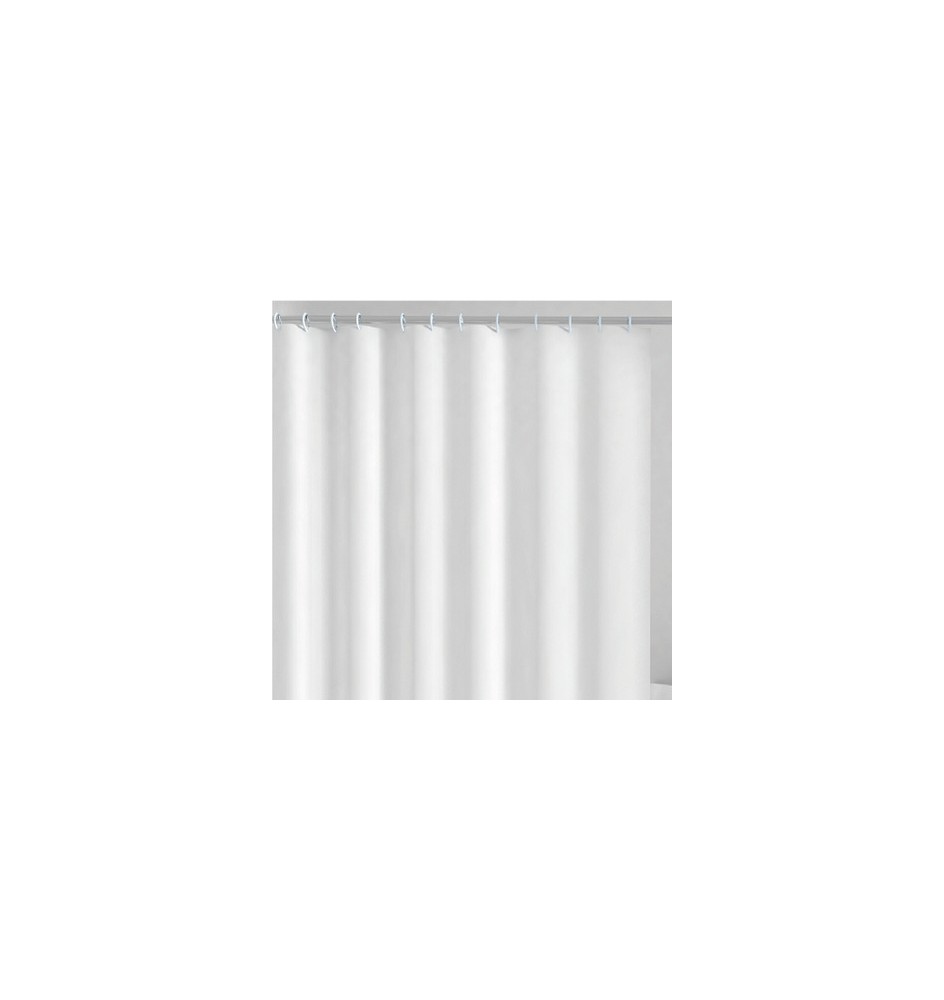 TENDA PER DOCCIA IN VINILE MOD. WHITE cm 180x200