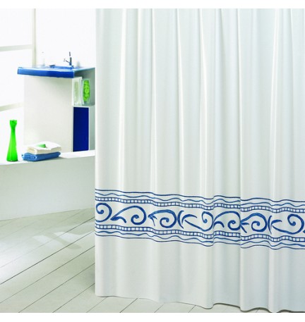 TENDA PER DOCCIA IN VINILE MOD. ORIENTE cm 240x200