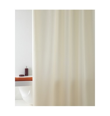 TENDA PER DOCCIA 2 LATI IN TESSUTO CM. 180 x 200 Mod. Beige -