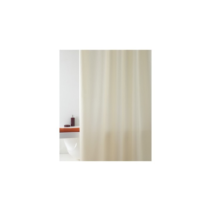 TENDA PER DOCCIA 2 LATI IN TESSUTO CM. 180 x 200 Mod. Beige -
