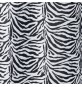 TENDA PER DOCCIA 2 LATI IN TESSUTO CM. 180 X 200 Mod. Zebra Nero -