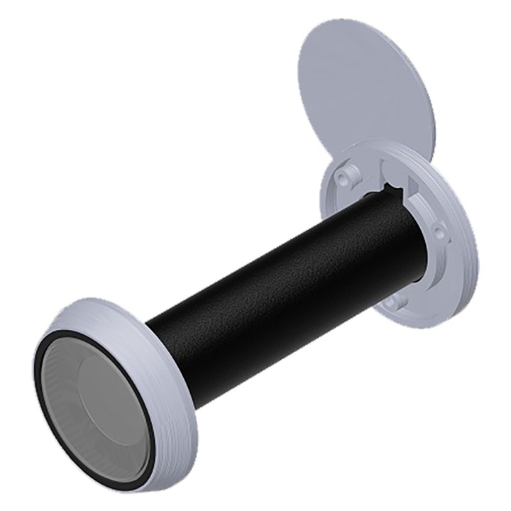 SPIONCINO MODELLO 'DIAMANTE' cromo satinato