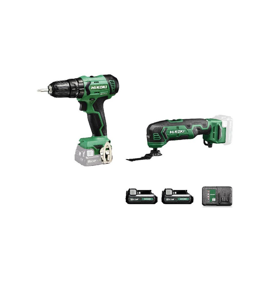 HIKOKI SET TRAPANO+UT.MULTIFUNZIONE KC12HKCV 12V