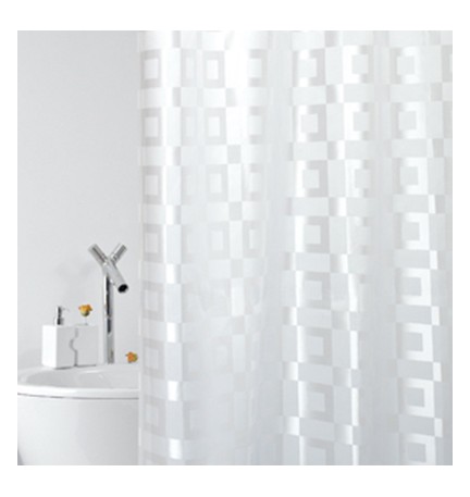 TENDA PER DOCCIA IN TESSUTO MOD. DAMA cm 180x200