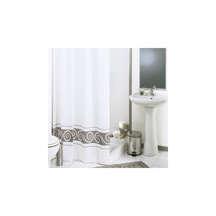TENDA PER DOCCIA IN TESSUTO MOD. RICCIOLO cm 120x200