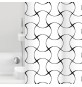 TENDA PER DOCCIA IN TESSUTO MOD. LIANA cm 180x200