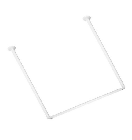 BASTONE DOCCIA 3 LATI LINEA ZENA cm 80-80-80