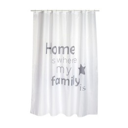 TENDA PER DOCCIA IN TESSUTO POLIESTERE HOME cm 180x200