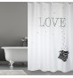 TENDA PER DOCCIA IN TESSUTO POLIESTERE LOVE cm 180x200