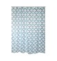 TENDA PER DOCCIA IN TESSUTO POLIESTERE HANKO cm 180x200 Blu
