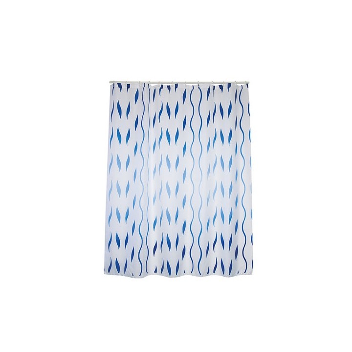 TENDA PER DOCCIA IN TESSUTO POLIESTERE SEVENTIES cm 180x200