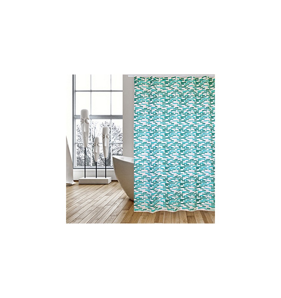 TENDA PER DOCCIA IN TESSUTO POLIESTERE LOFT cm 180x200