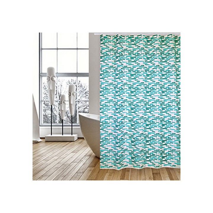 TENDA PER DOCCIA IN TESSUTO POLIESTERE LOFT cm 180x200