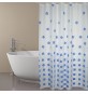 TENDA PER DOCCIA IN TESSUTO POLIESTERE THIKA cm 180x200 Blu