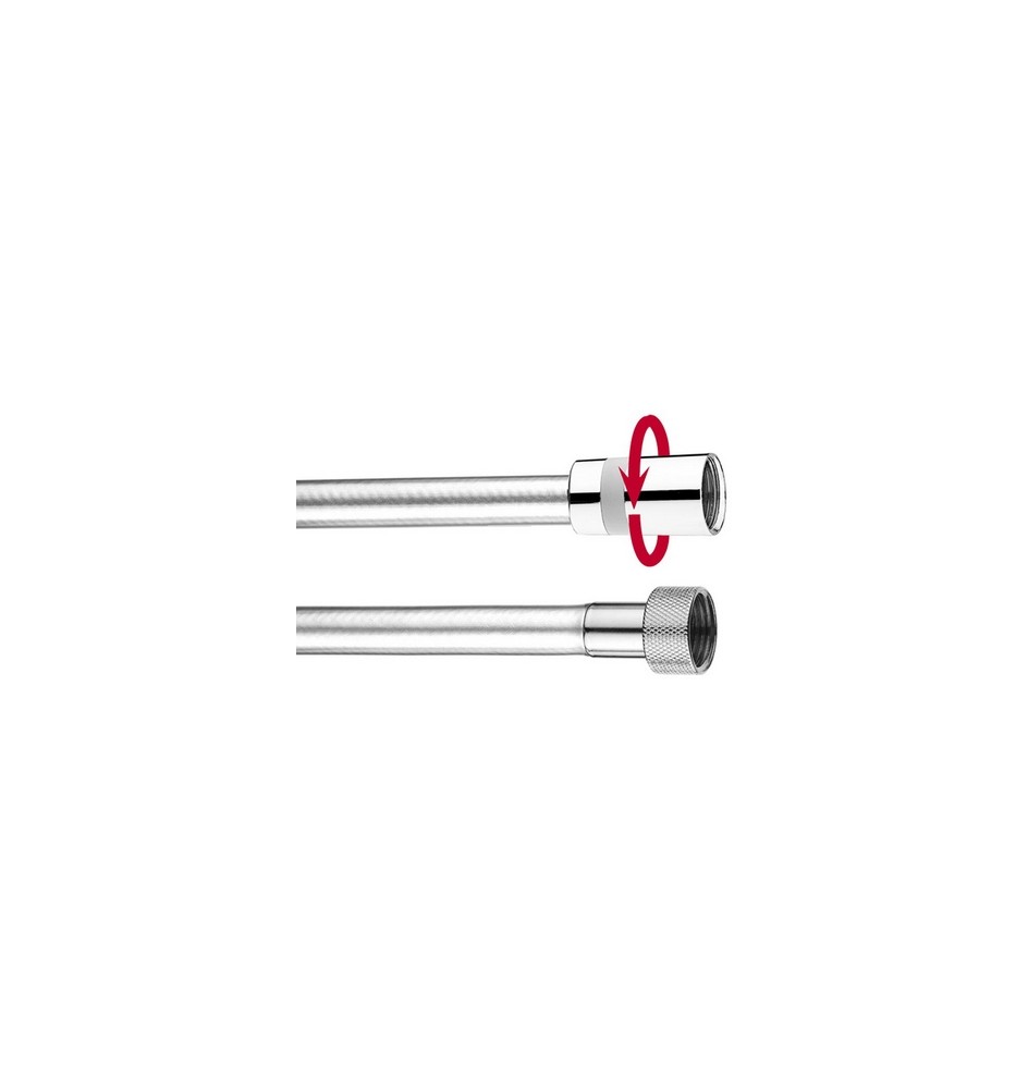 FLESSIBILE DOCCIA ANTITORSIONE CROMO LUX cm 200