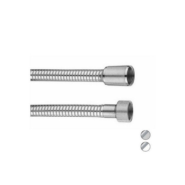 FLESSIBILE DOCCIA BI-FLEX/2 cm 150 / Bianco-Cromo