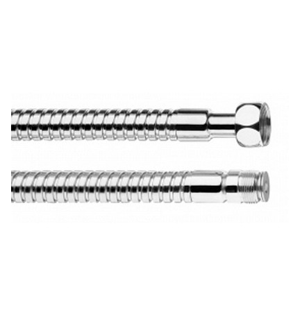 FLESSIBILE IN OTTONE DOPPIA AGGRAFFATURA PER MONOF. DADO SEMPLICE cm 150