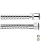 FLESSIBILE DOCCIA IN OTTONE DOPPIA AGGRAFFATURA cm 150 - Cromo