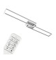 PLAFONIERA LED FRAME 37 W CCT CM 75X47 ALLUMINIO