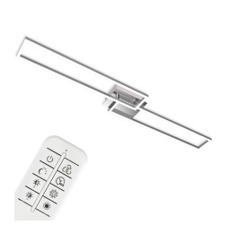 PLAFONIERA LED FRAME 40 W CCT CM 110X25 ALLUMINIO