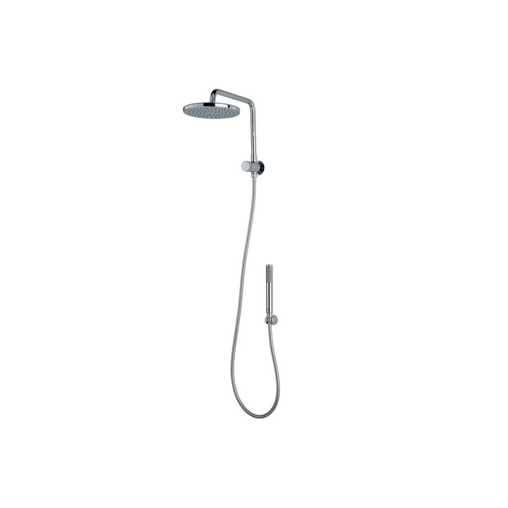 KIT BRACCIO DOCCIA CON SOFFIONE E DOCCETTA OKI RENOVATION Cromo