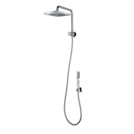 KIT BRACCIO DOCCIA CON SOFFIONE E DOCCETTA CUBE RENOVATION Cromo