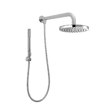 BRACCIO DOCCIA CON SOFFIONE E DOCCETTA ZOE RENOVATION Cromo