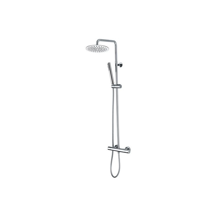 COLONNA DOCCIA TETIS L10143 CON MISCELATORE TERMOSTATICO Cromo