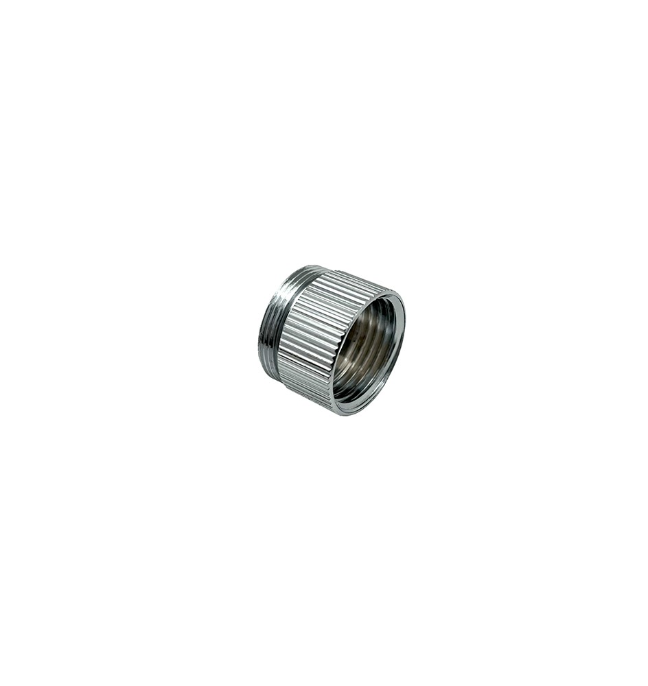RIDUZIONE IN OTTONE H. 10 MM F1/2 x M22x1 Cromo