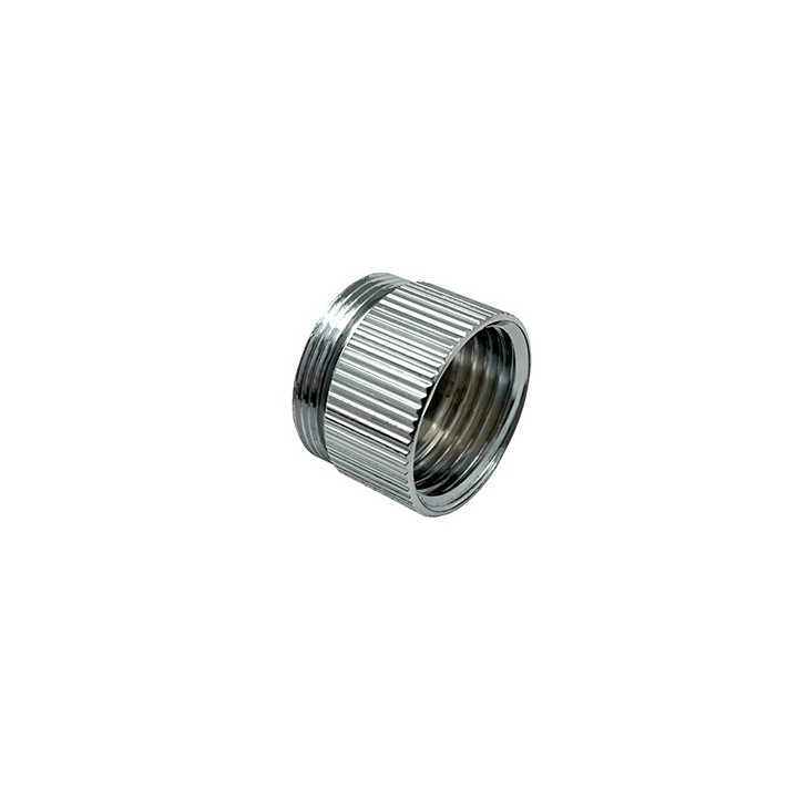 RIDUZIONE IN OTTONE H. 10 MM F1/2 x M22x1 Cromo
