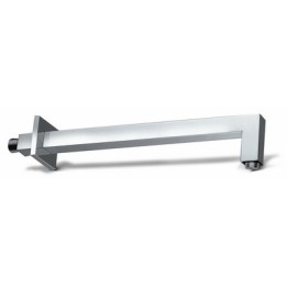 BRACCIO DOCCIA QUADRO IN OTTONE PESANTE cm 40