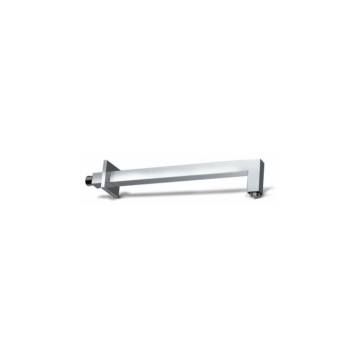 BRACCIO DOCCIA QUADRO IN OTTONE PESANTE cm 40