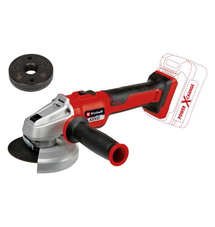 SMERIGLIATRICE ANGOLARE A BATTERIA 'AXXIO 18/125 Q SOLO' 18V - Ø disco 125 mm