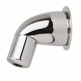 BRACCIO DOCCIA ANTIVANDALO C/SOFFIONE INCORPORATO OTTONE Cromo 1/2