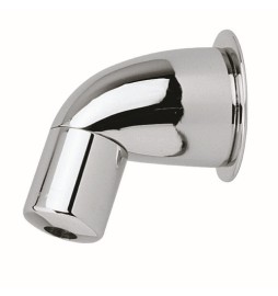 BRACCIO DOCCIA ANTIVANDALO C/SOFFIONE INCORPORATO OTTONE Cromo 1/2