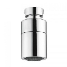 SOFFIONE ORIENTABILE CILINDRICO ANTICALCARE PER BRACCIO 110-1173 Cromo 1/2
