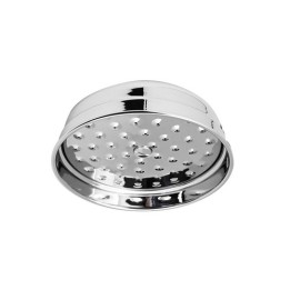 SOFFIONE IN OTTONE CROMO Diam. 200 mm