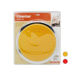 SOFFIONE DOCCIA TONDO MODELLO 12617 DIAM. 228 Rosso