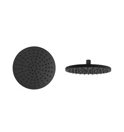 SOFFIONE DOCCIA CEFALU Nero Opaco Diam. 250 mm