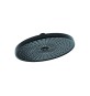 SOFFIONE DOCCIA AUGUSTA Nero Diam. 250 mm
