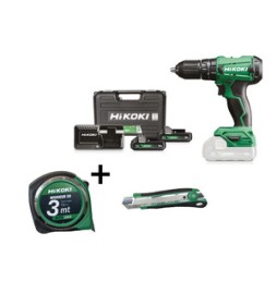 HIKOKI SET TRAPANO AVVITAT DV18DA 18V C/PERC + ACC