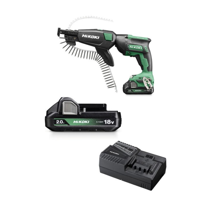 HIKOKI AVVITATORE CARTONGESSO W18DB 18V 10NM +CARICATORE