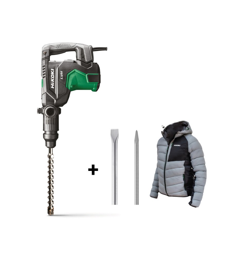 HIKOKI MARTELLO COMBINATO DH45MA + GIUB + SCALP