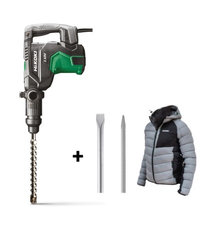 HIKOKI MARTELLO COMBINATO DH45MA + GIUB + SCALP