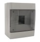 CENTRALINO DA MURO 4 moduli - mm.140 x 180 x 100 bianco