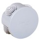 SCATOLA TONDA DA PARETE Ø mm 60 x h.35 - 4 entrate