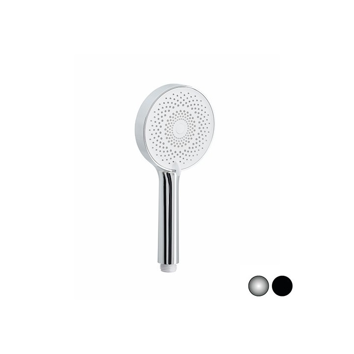 DOCCETTA 3 GETTI BIANCAVILLA Nero Opaco Diam. 120 mm