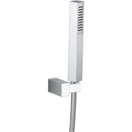 KIT DOCCETTA QUADRO + SUPPORTO SNODATO Cromo