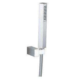 KIT DOCCETTA QUADRO + SUPPORTO SNODATO Cromo